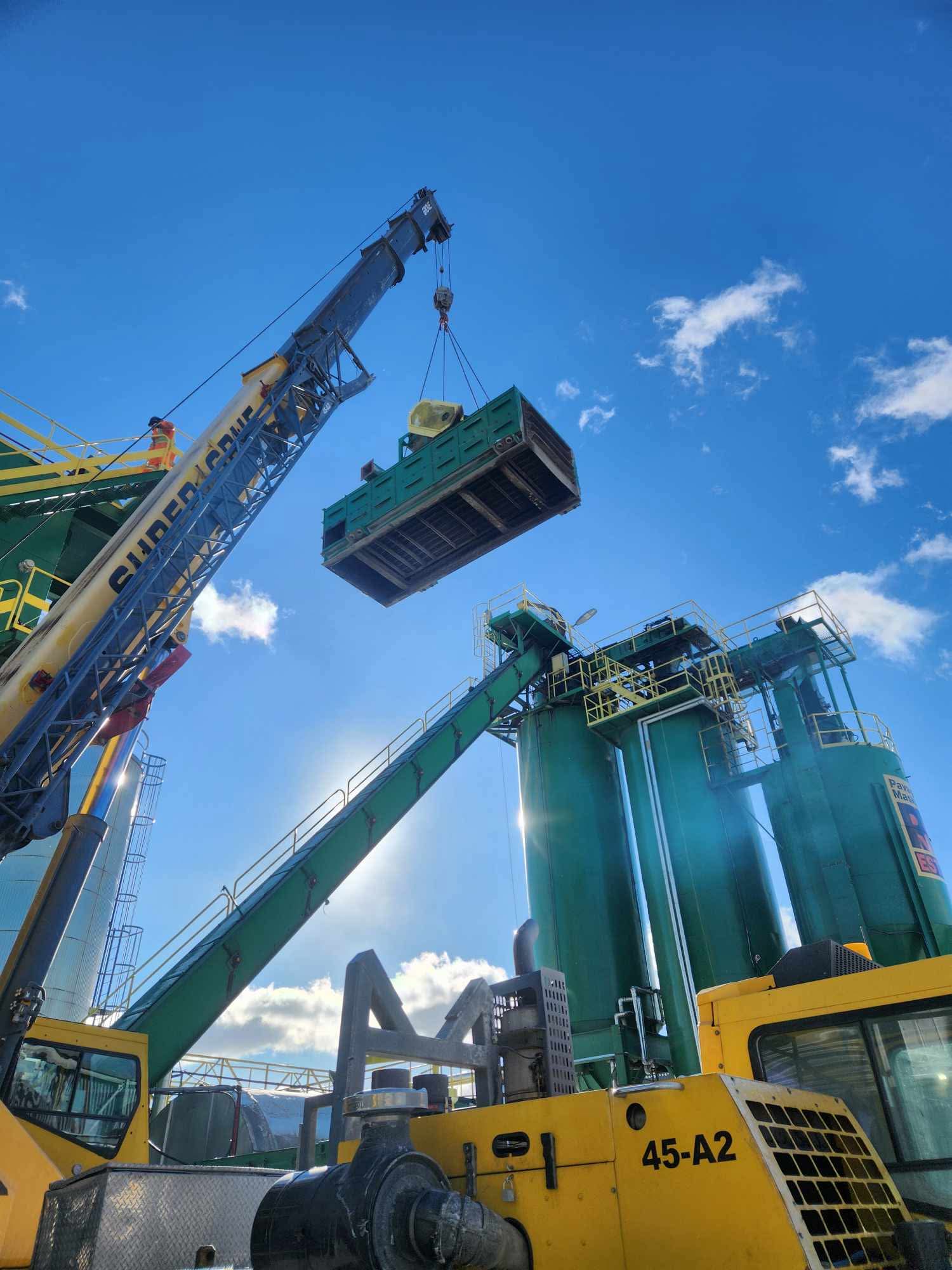 Installation et démantèlement industriels