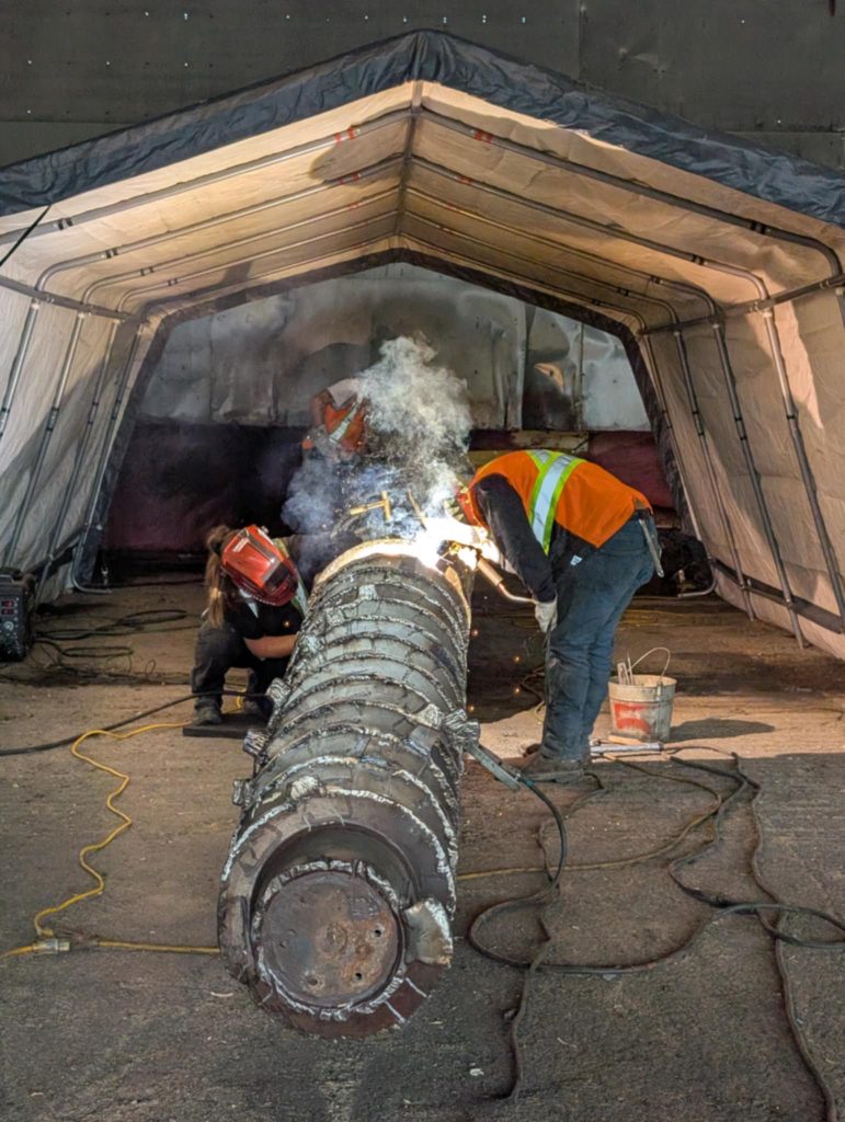 Soudure CWB industrielle